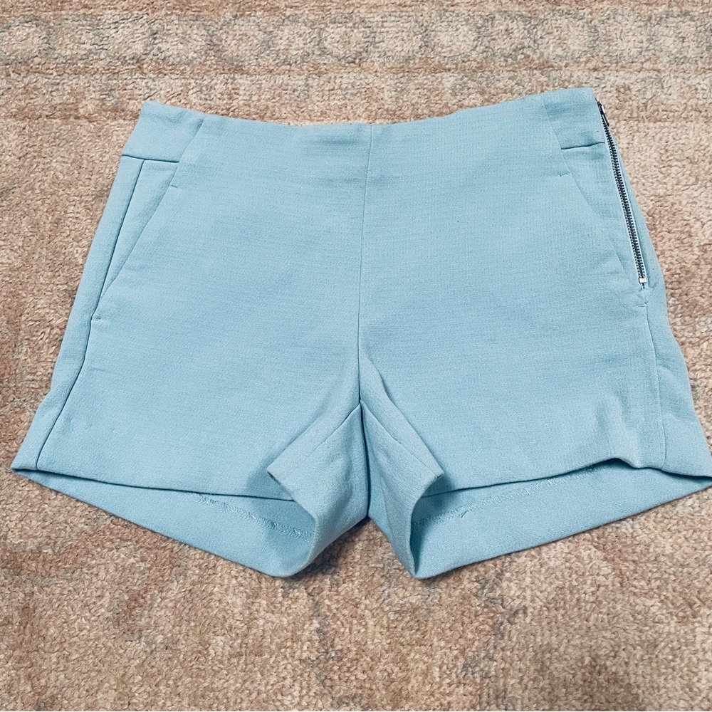 Banana Republic Powder Blue Trouser Shorts